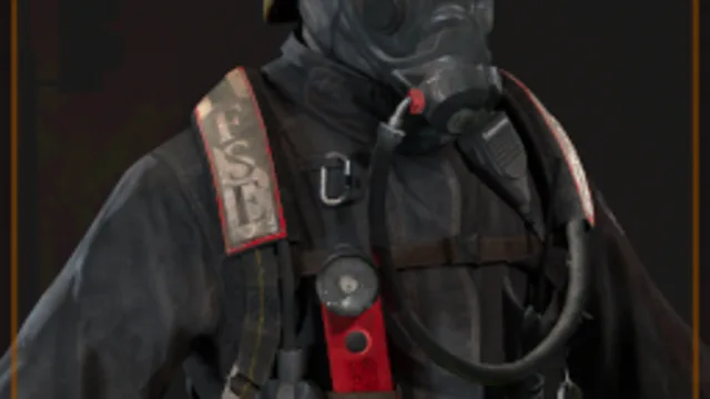 Black Firefighter Suit