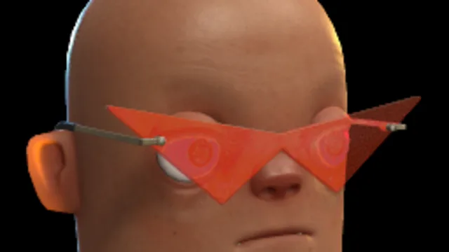 Red glasses