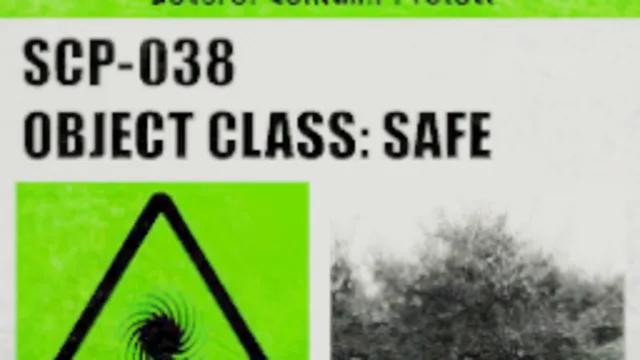 SCP-038 Label