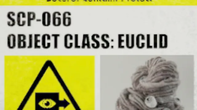 SCP-066 Label