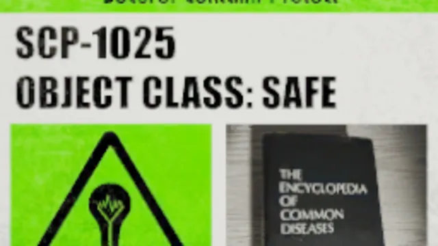 SCP-1025 Label