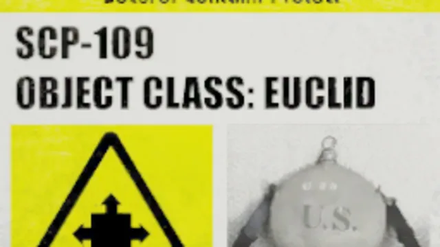 SCP-109 Label