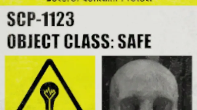 SCP-1123 Label