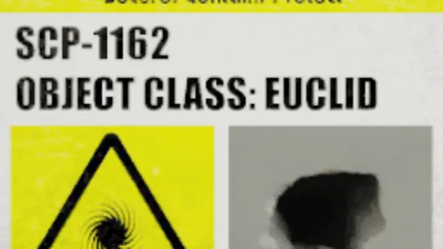 SCP-1162-V Label