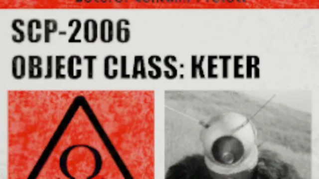 SCP-2006 Label