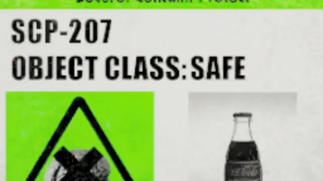 SCP-207 Label