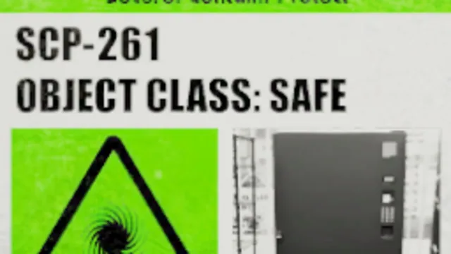 SCP-261 Label