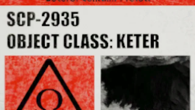 SCP-2935 Label