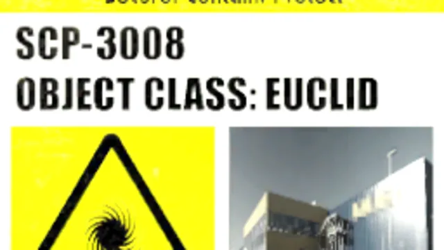 SCP-3008 Label