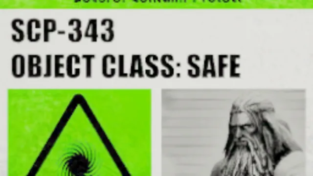 SCP-343 Label