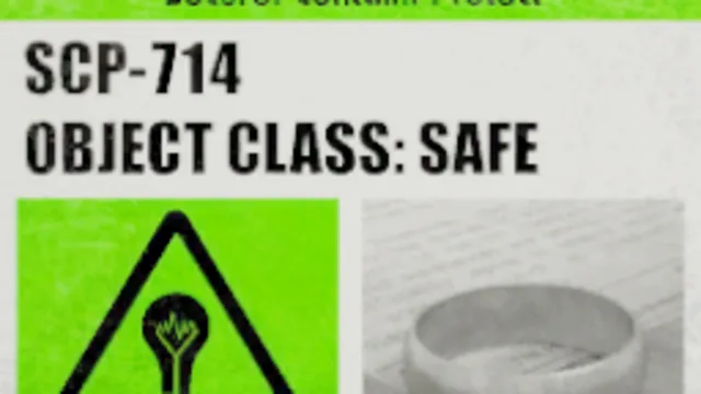 SCP-714 Label