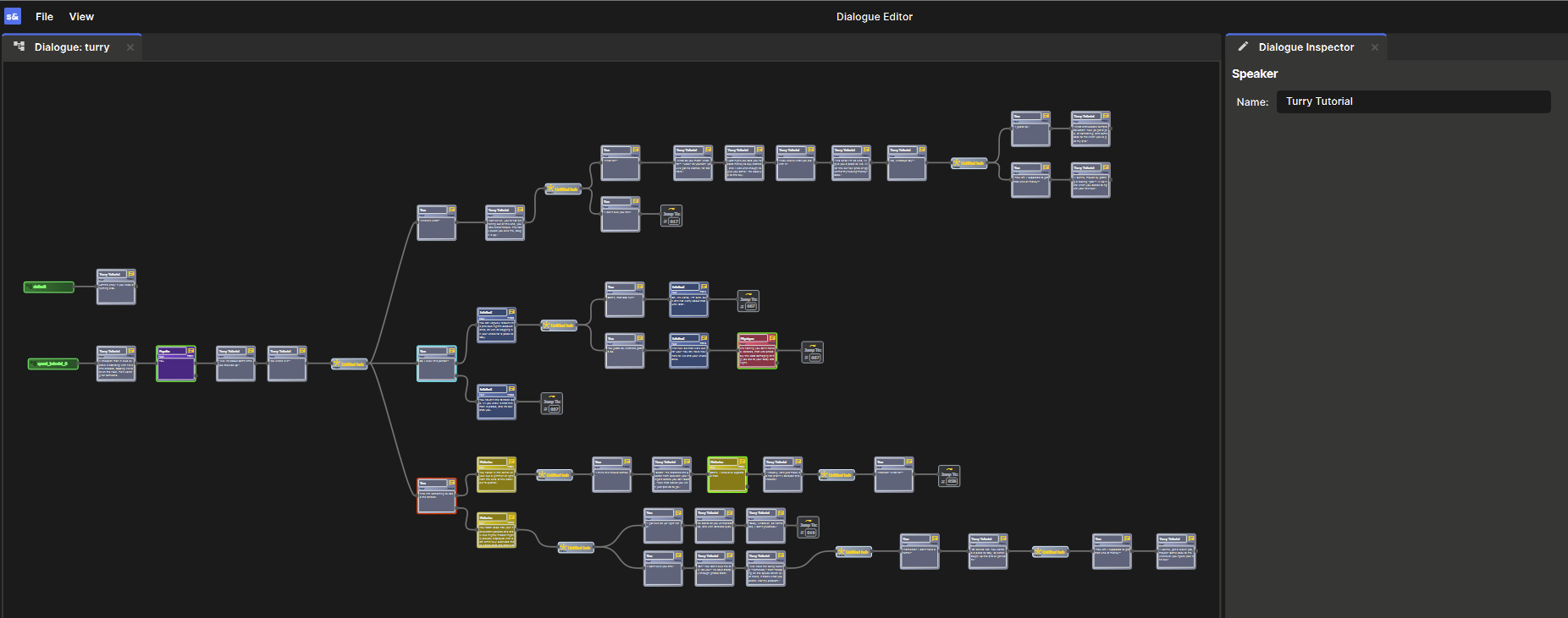 Dialogue editor v2