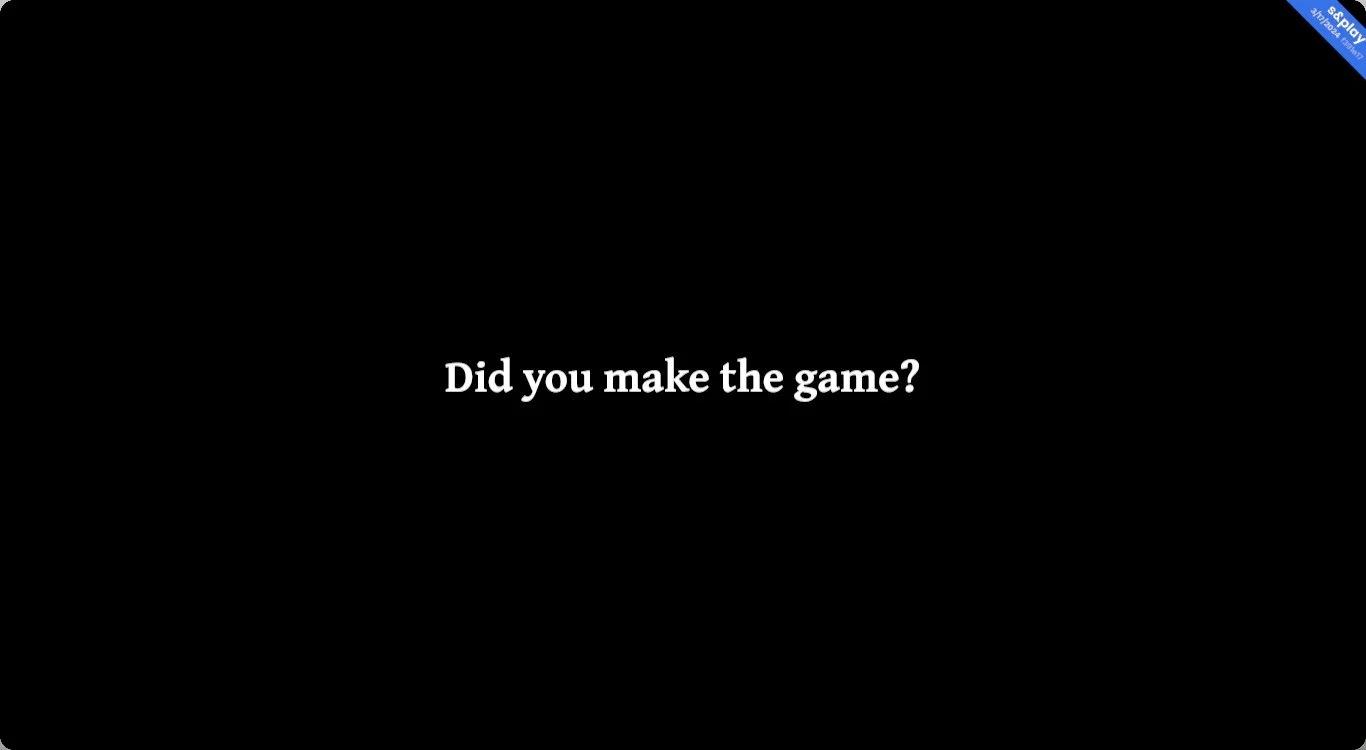 Thanks for Game Jam